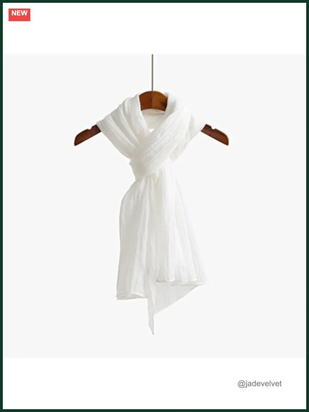 Lightweight Polyester Viscose Scarf Shawl Wrap for Women Men